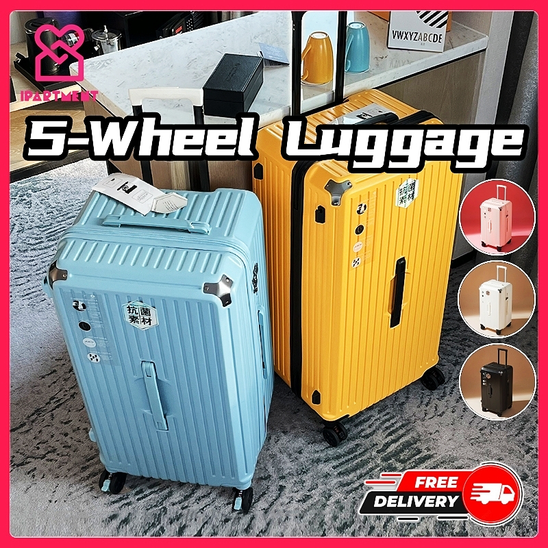 【Top1】Large Luggage 5-wheels big capacity Travel Luggage 34/32/26/20/14 inch Trolley Case Suitcase
