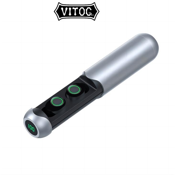 Vitog New Wireless Earphone BQ40 5.3 Bluetooth In-ear Headphones TWS Game Headset Touch Control Sports Earbuds for All Smartphones