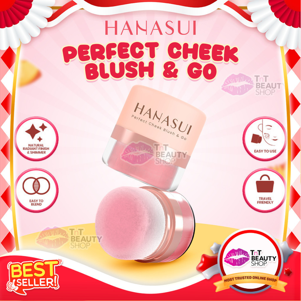 Hanasui Perfect Cheek Blush & Go Powder - Blush On | Tnt Beauty Shop